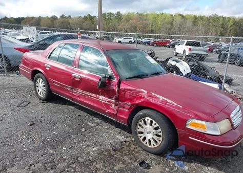 2003 Ford Crown Victoria Lx из США, поврежденный, VIN 2FAFP74W03X214852